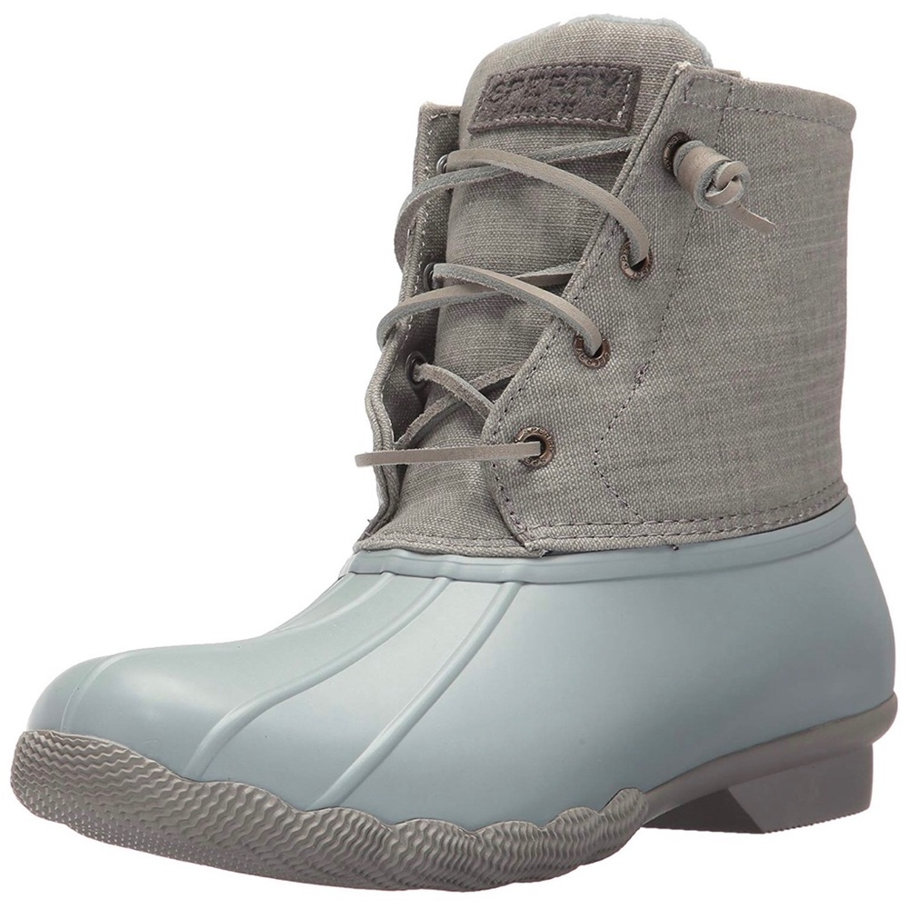 BRAND NEW Sperry Saltwater Canvas Rain Duck Boots
